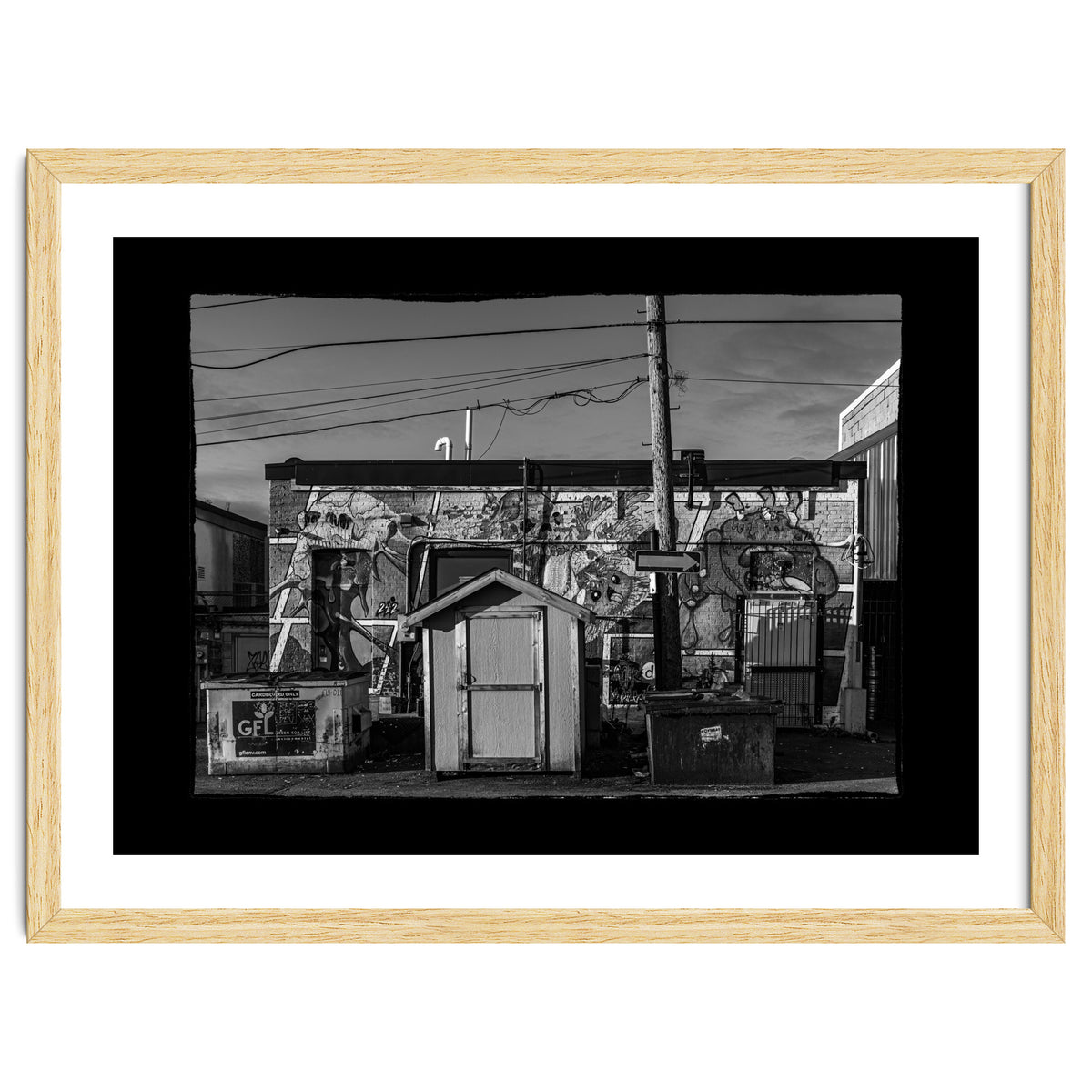 Cooke St Graffiti No 3 with Border