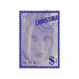 Christina Aguilera Stamps Art (Print Only) thumbnail