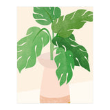 Fresh Morning Monstera Plant (Print Only) thumbnail
