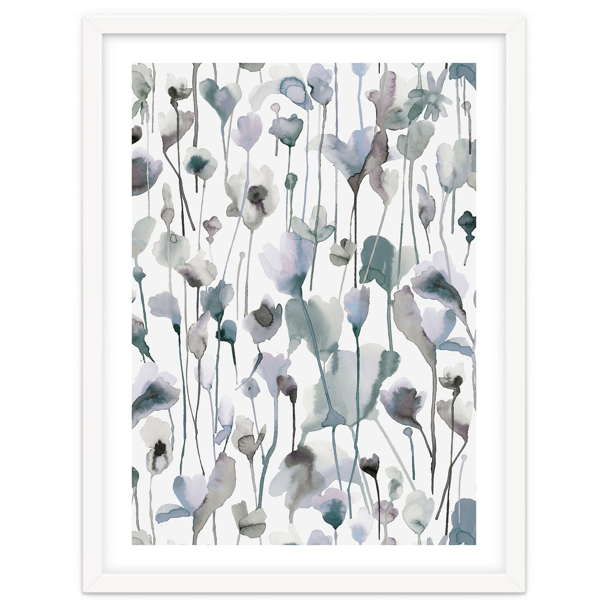 Watercolour Cozy Wild Flowers