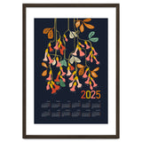 Calendar 2025 fuchsia flower thumbnail