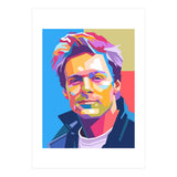 Bryan Adams pop art portrait (Print Only) thumbnail