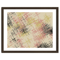 Geometric Cross Patterns Muted