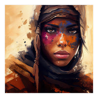 Powerful Tuareg Woman #2 (Print Only)