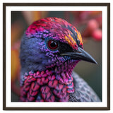 Vibrant Exotic Bird Detailed Feather Close Up thumbnail