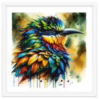 Vibrant Tropical Bird Portrait