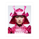 Pink Samourai Portrait (Print Only) thumbnail