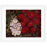 Vintage oil painted moody romantic Roses thumbnail