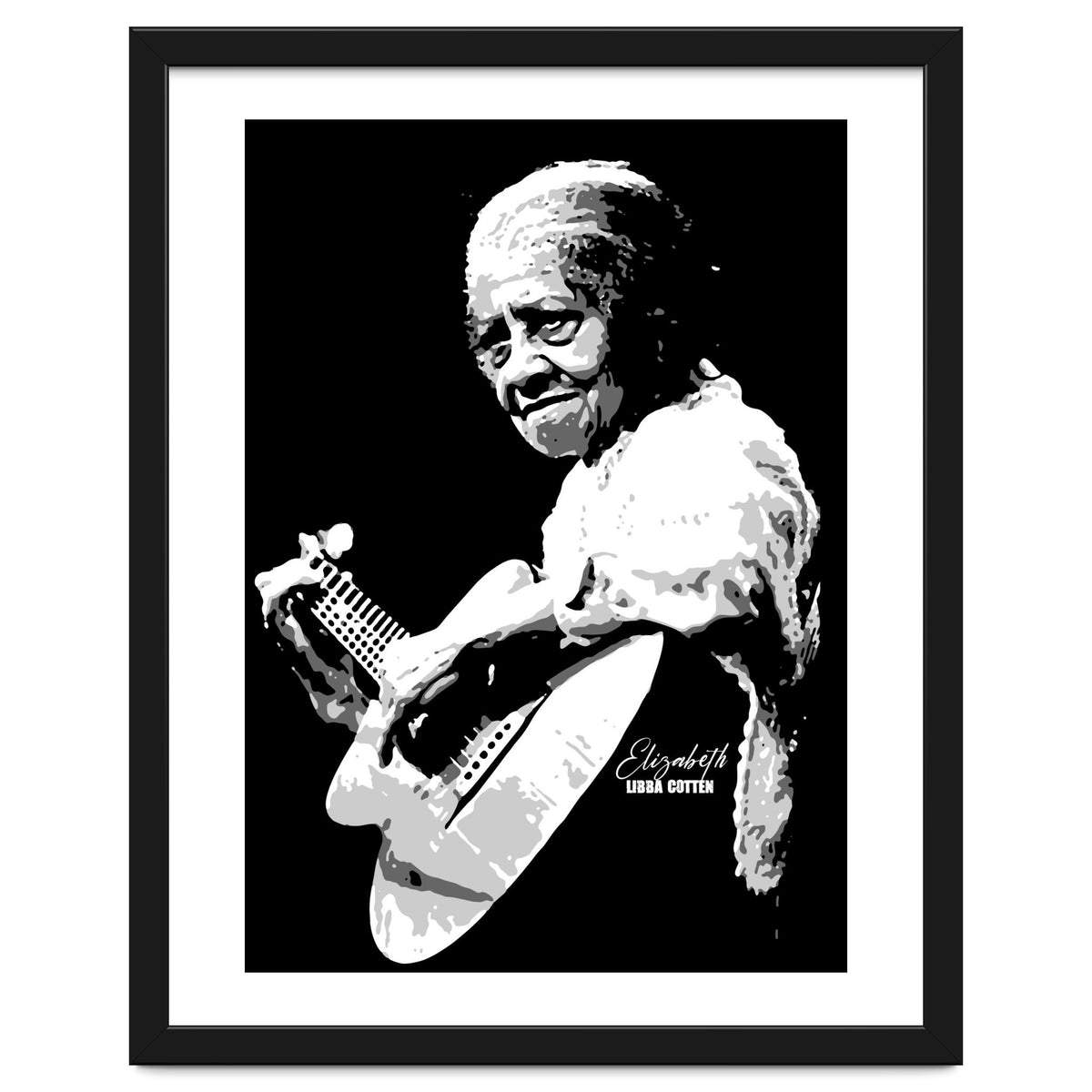 Elizabeth Cotten Folk and Blues Musician Legend