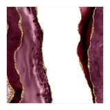 Burgundy & Gold Agate Texture 20 (Print Only) thumbnail