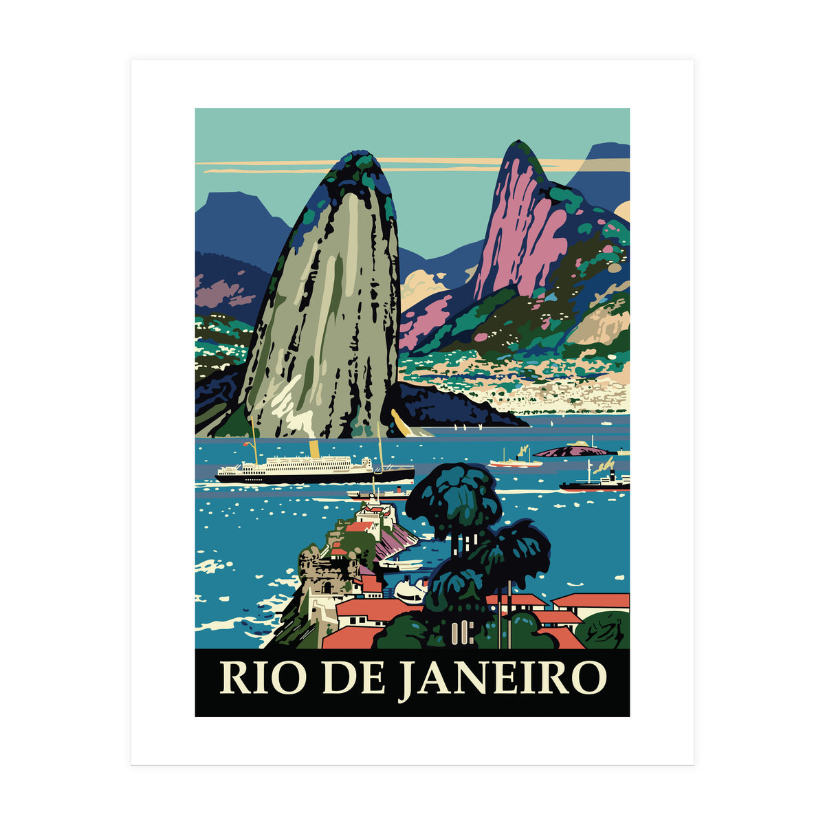 Rio De Janeiro, Brazil (Print Only)