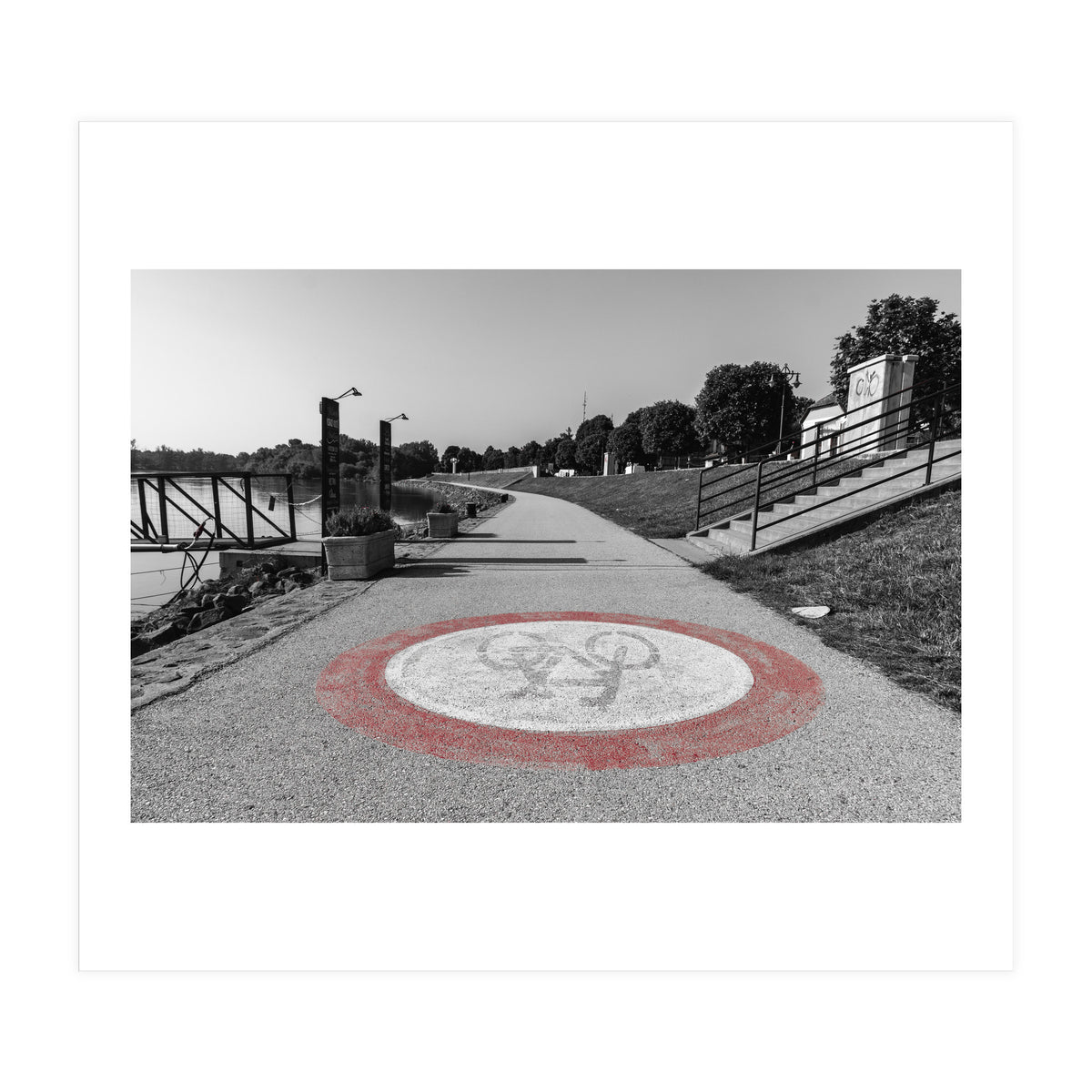 No way for bikes (Print Only)