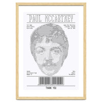 Receipt Art Paul Mc Cartney