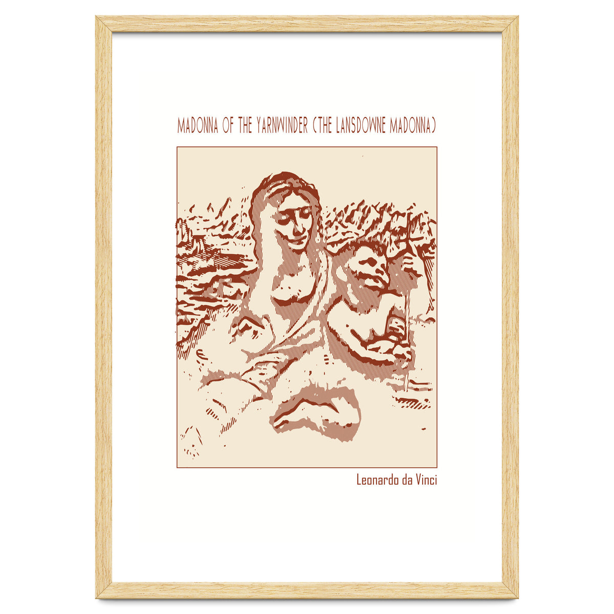 Madonna Of The Yarnwinder (the Lansdowne Madonna)