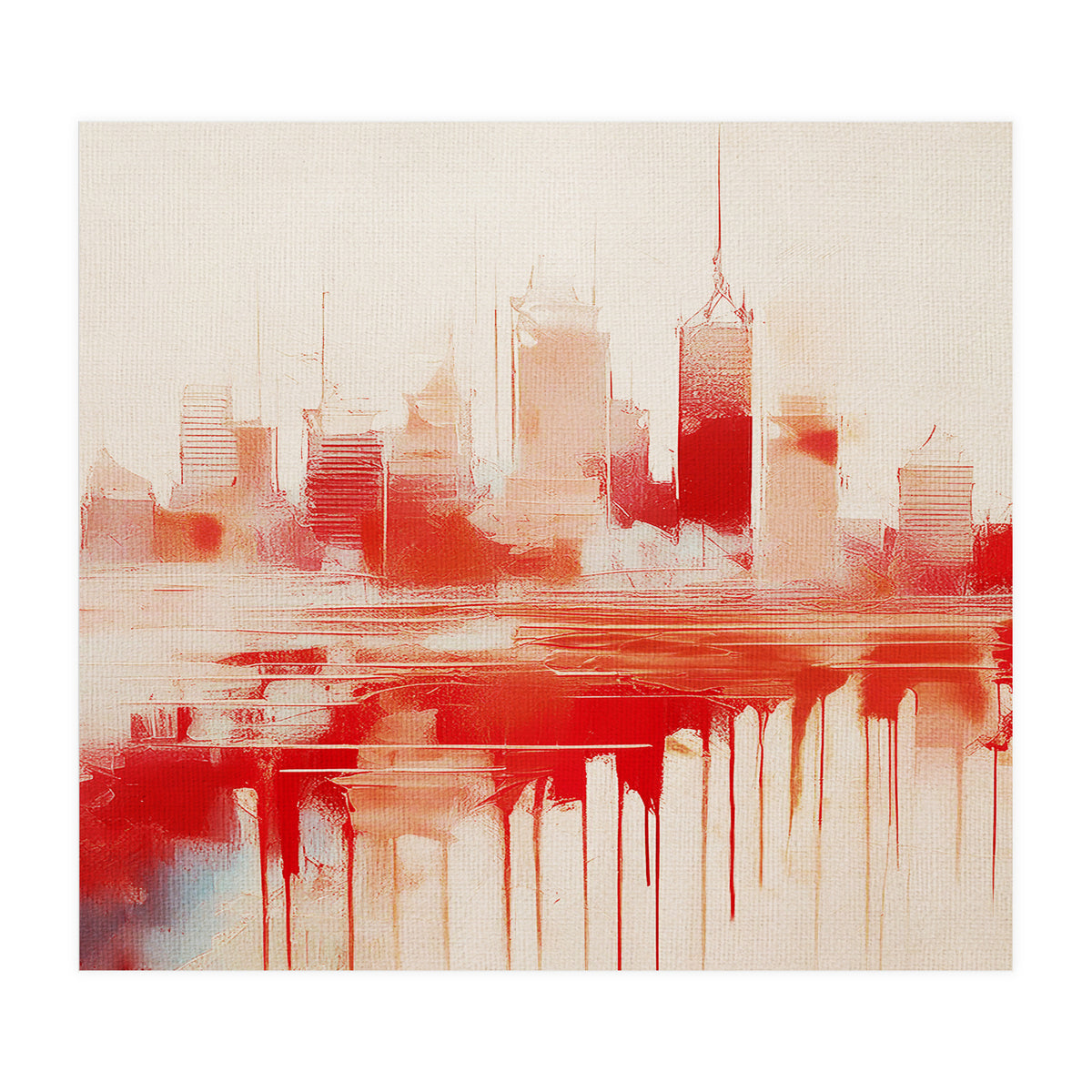 Buildings At Dusk 01 (Print Only)