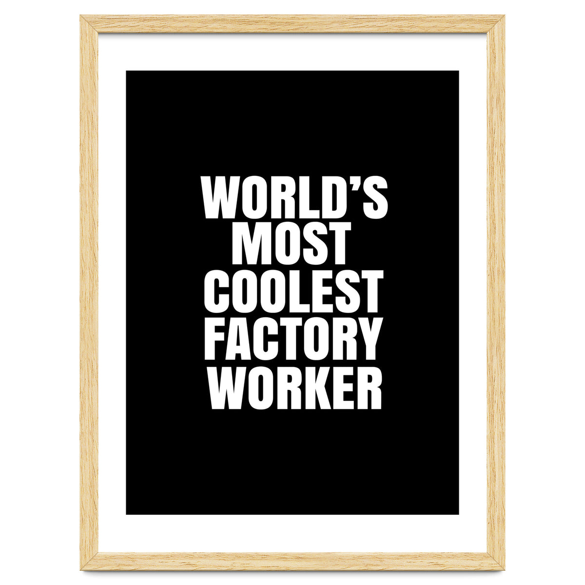 World's most coolest factory worker