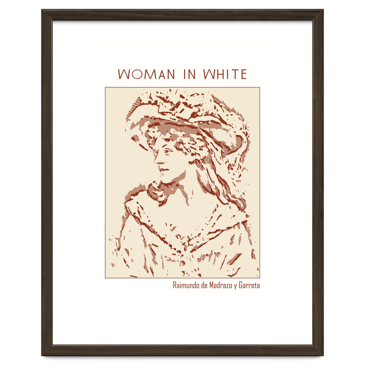 Woman In White – Raimundo De Madrazo Y Garreta