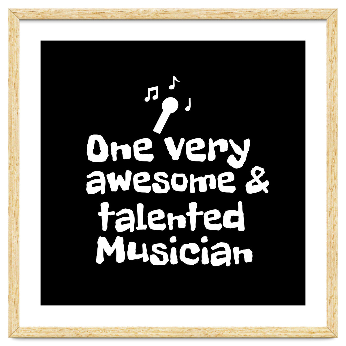 One very awesome and talented musician