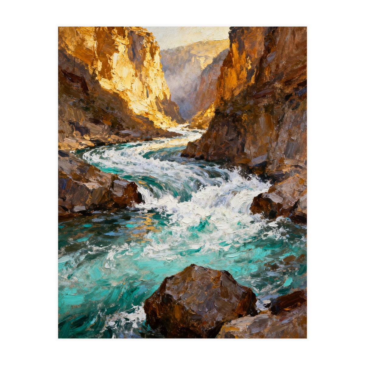 Vibrant Torrent (Print Only)