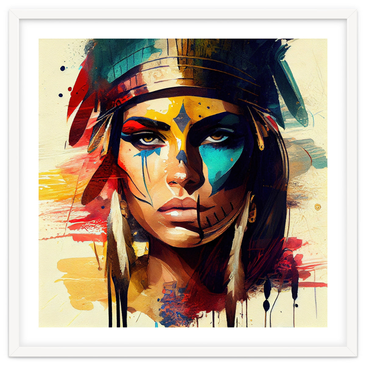 Powerful Egyptian Warrior Woman #1