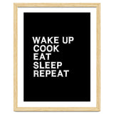 Wake up. Cook. Eat. Sleep. Repeat. thumbnail