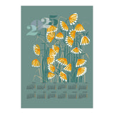 calendar 2025  linocut meadow green (Print Only) thumbnail