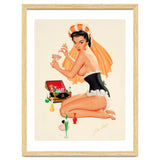 Young And Beautiful Witch Preparing A Love Portion thumbnail