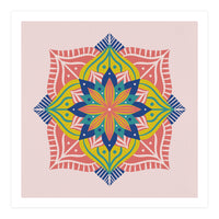 Colorful abstract mandala (Print Only)