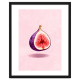 Fresh Figs, Watercolor Fruit, Mediterranean Still Life thumbnail