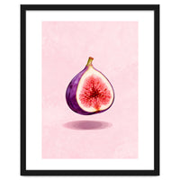 Fresh Figs, Watercolor Fruit, Mediterranean Still Life