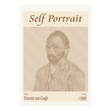 Self Portrait Vincent Van Gogh (1889) (Print Only) thumbnail