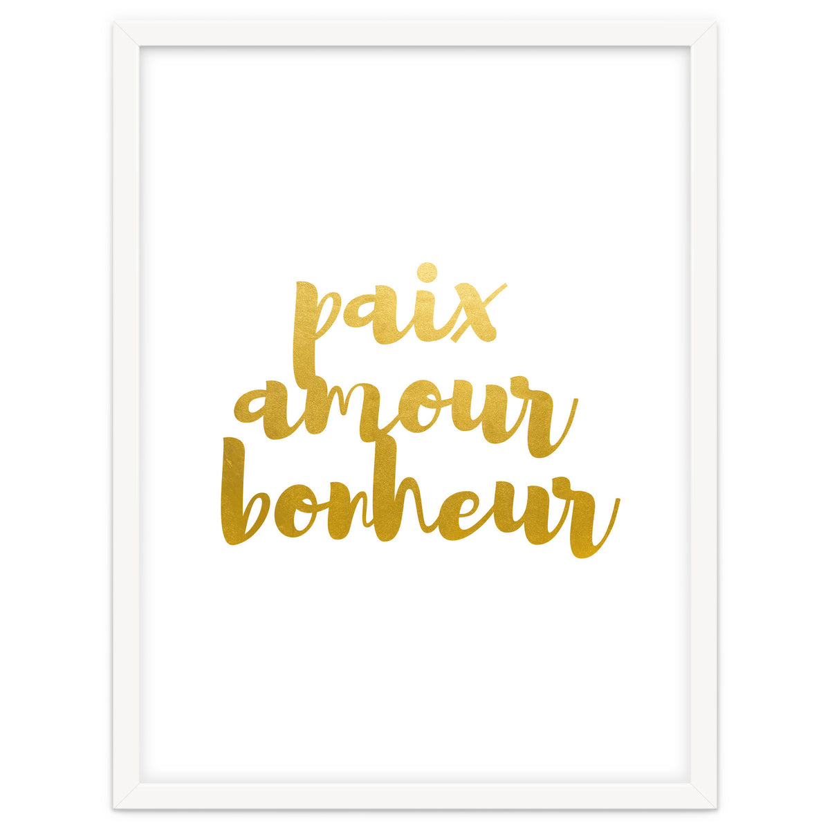 Peace Love Happiness #society6 #decor #buyart