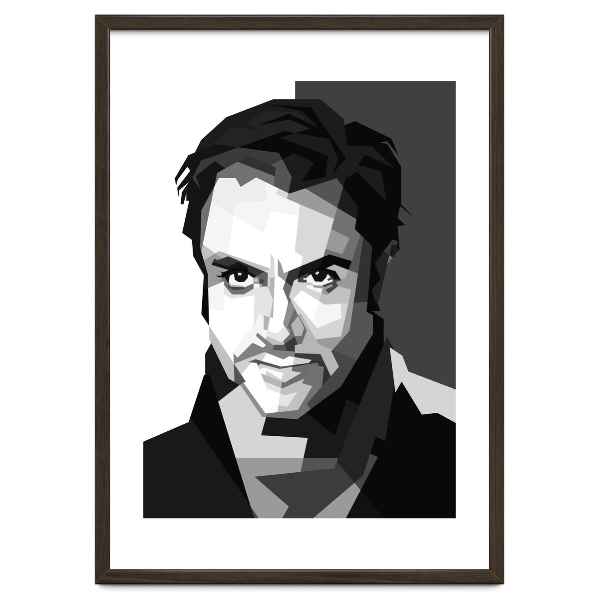 Simon Le Bon British Singer Black Illustration