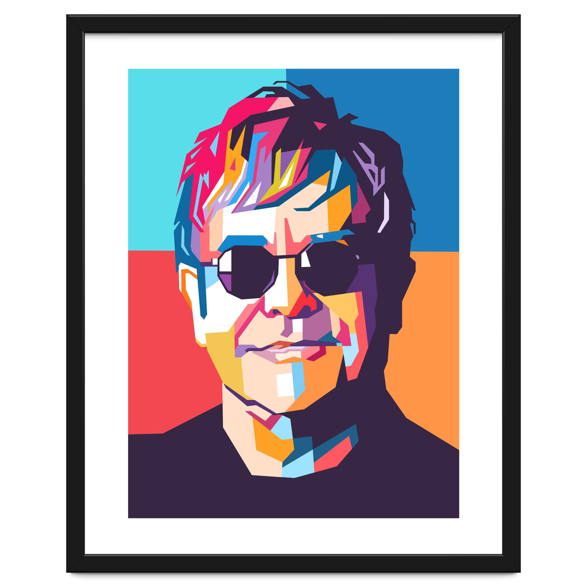 Elton John WPAP pop art