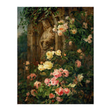 Le Benitier: Notre-Dame-des-Roses. 1850 Canvas, 127 x 90 cm. (Print Only) thumbnail