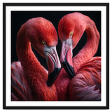 Two Flamingos Together thumbnail