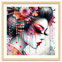 Ornate Bloom Modern Geisha