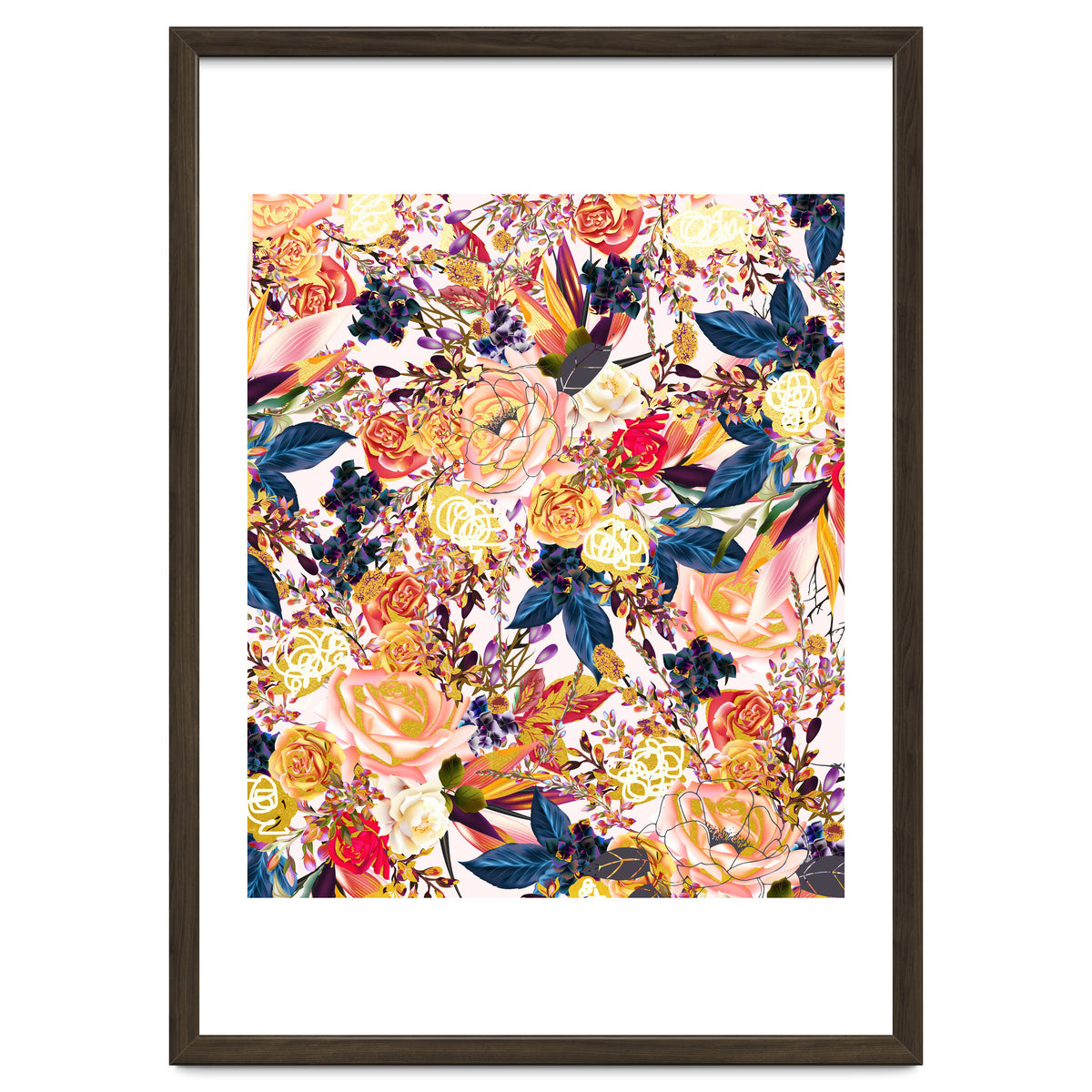 Rustic Floral #society6 #decor #buyart