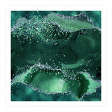 Emerald Glitter Agate Texture 04  (Print Only) thumbnail