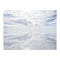 Infinite Horizon: Mirror Reflections on the Salt Flats (Print Only)