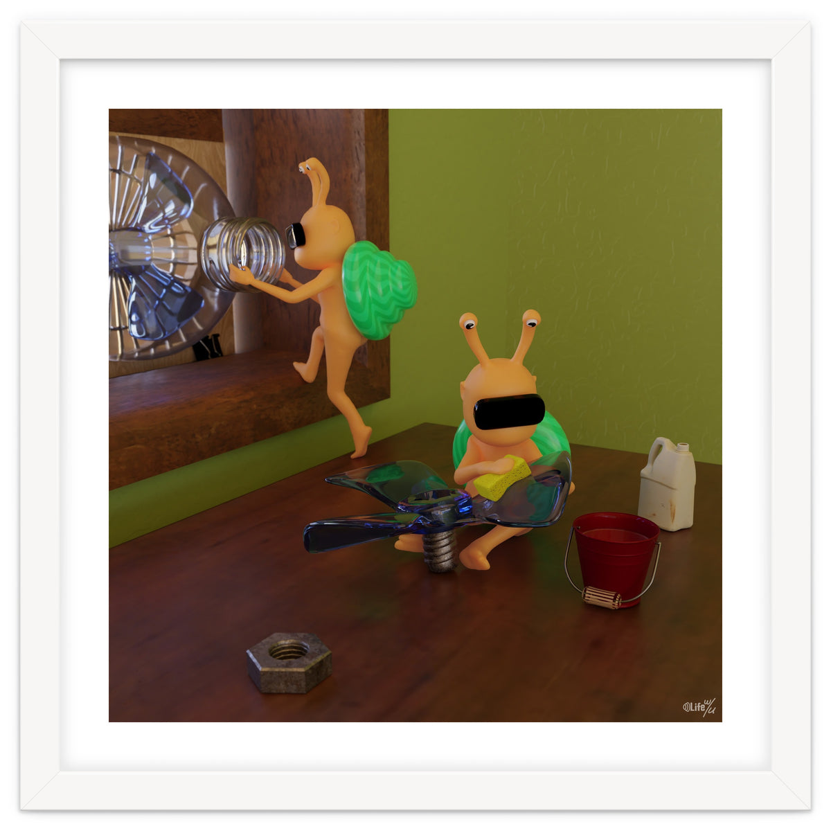 Sustainable Air Cooling System "wip" (Lwuba 036 Air Cooler 01)