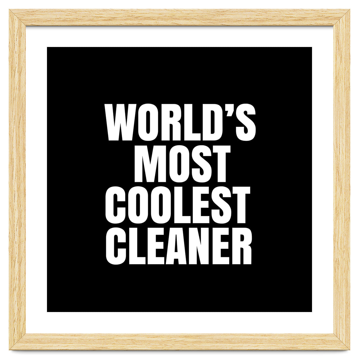 World's most coolest cleaner