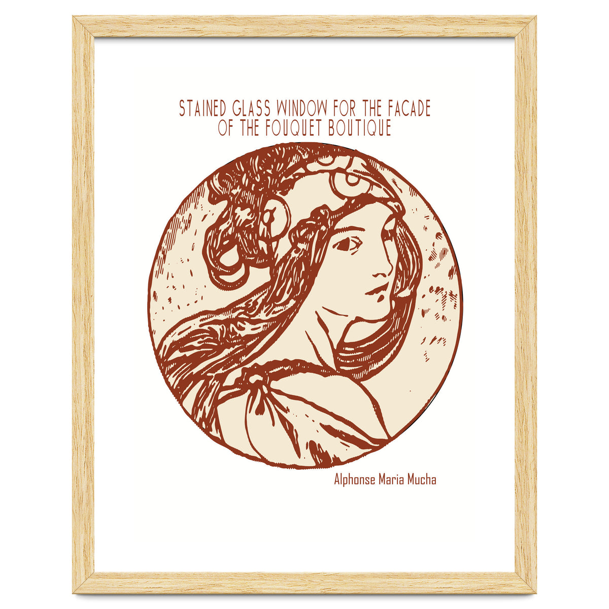 Stained Glass Window For The Facade Of The Fouquet Boutique –