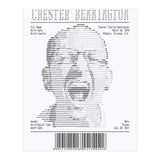 Receipt Art Chester Bennington (Print Only) thumbnail