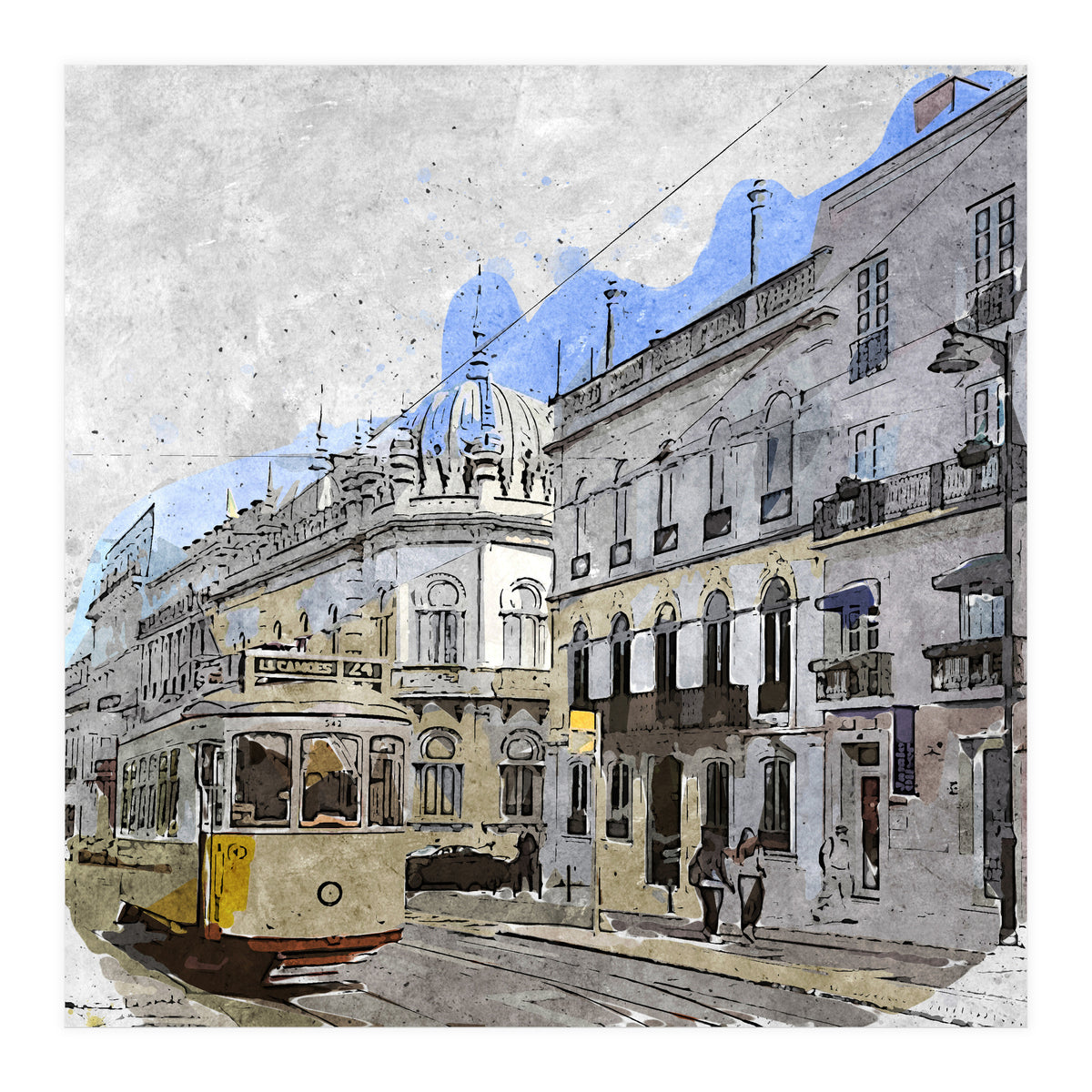 European City Streets (Print Only)