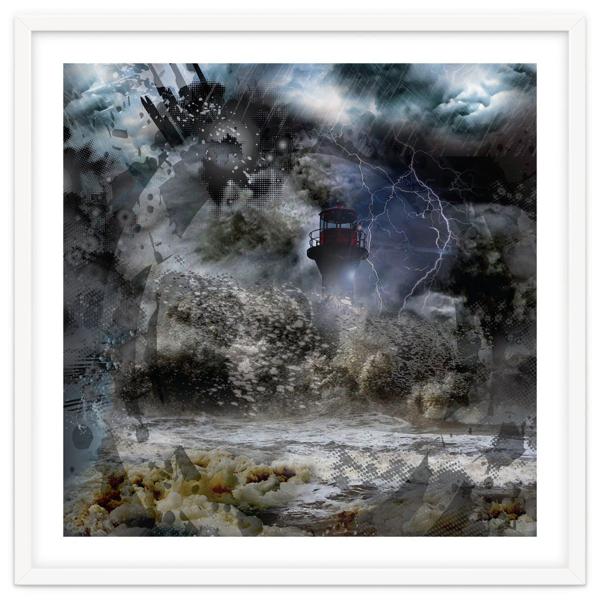 Lighthouse Storm