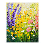 Sun-Drenched Wildflower Meadow Oil Painting (Print Only) thumbnail