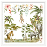 Watercolor Wild Animals Jungle thumbnail