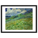 VINCENT VAN GOGH: Landscape from Saint-Rémy. Date/Period: 1889. Painting. Oil on canvas. thumbnail