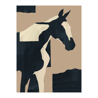 Abstract Minimal Horse 7 (Print Only)